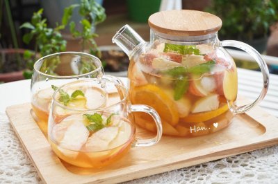 蜜桃柠檬红茶