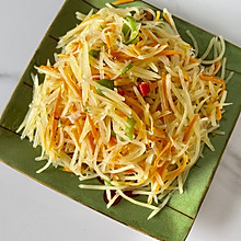#我为奥运出食力#酸辣土豆丝