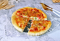 蟹肉罗勒披萨#肉食者联盟#的做法