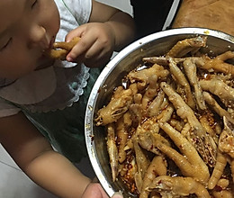 酸辣鸡脚（超简单版）的做法