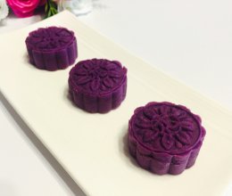 简单也可以高颜又营养--紫薯月饼的做法