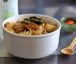 日式豆腐饭的做法