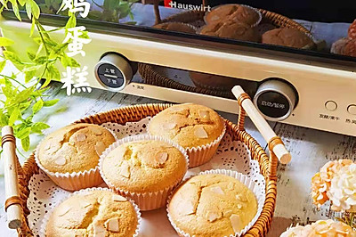勾起童年回忆!老式杏仁鸡蛋糕!