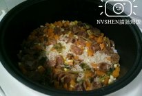 NVSHEN腊肠焗饭的做法