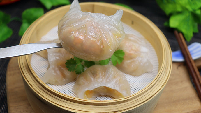 水晶虾饺