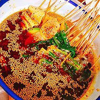 红油钵钵鸡(冷锅串串)的做法图解8