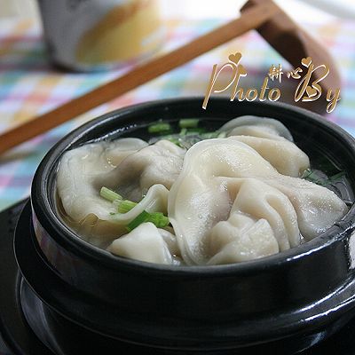 鸡汤饺子