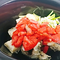 番茄鳕鱼豆腐汤的做法图解6