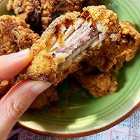 炸鸡翅中-媲美炸鸡店的炸鸡的做法图解7