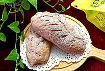#健康甜蜜烘焙料理#奶香紫薯软欧包的做法
