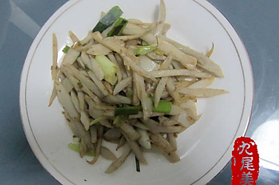 清炒藕丝