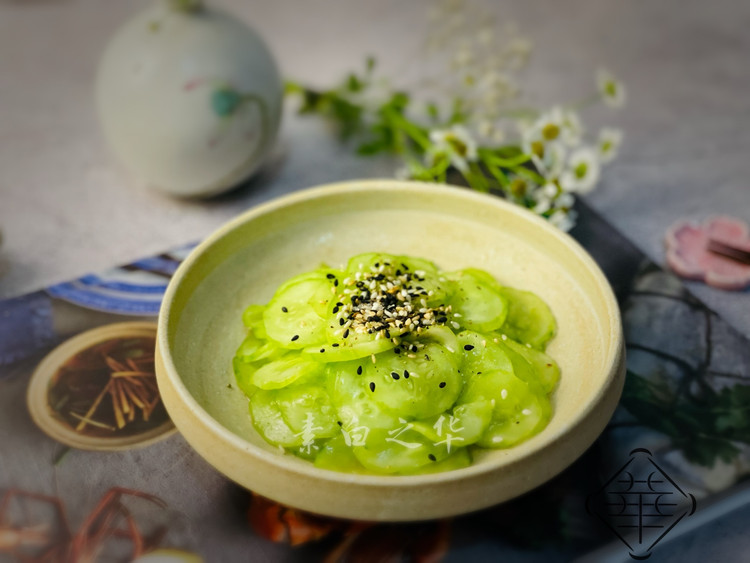 凉拌黄瓜 纯净素食的做法