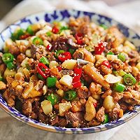 下饭下酒宵夜都是它-仔姜青椒鸡的做法图解11