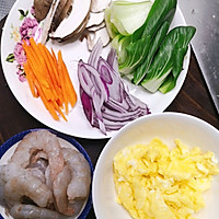 虾仁炒面的做法图解3