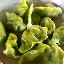 翡翠虾仁饺