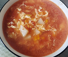 #助力高考营养餐#西红柿鸡蛋汤的做法