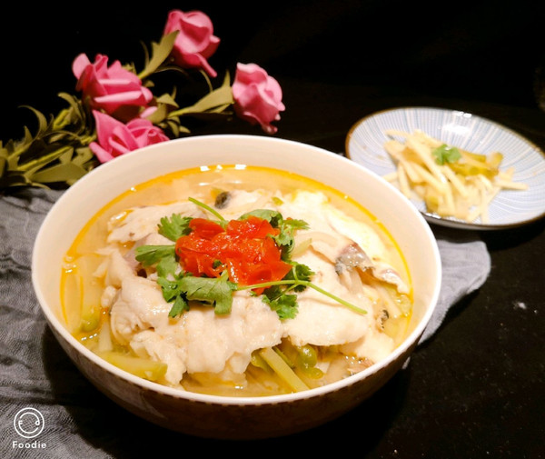 从CCTV-9学来的菜-酸笋榨菜鱼