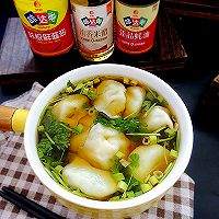 #味达美·名厨汁味正当夏#简单省事，爽口开胃的鲜汤饺子的做法图解13