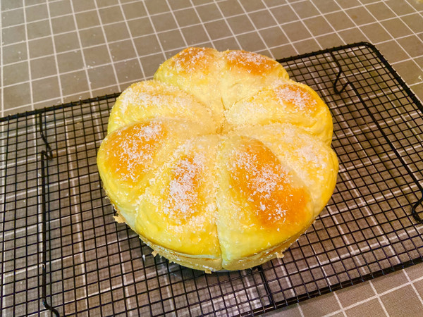 椰蓉拉丝面包，超级柔软