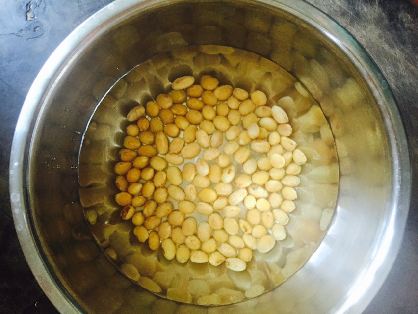泡黄豆的过程图片