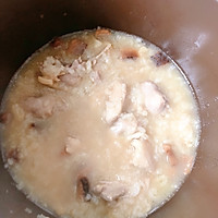 香菇瑶柱鸡肉粥的做法图解6