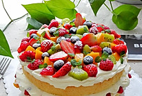 水果奶油裸蛋糕（八寸）#豆果5周年#的做法