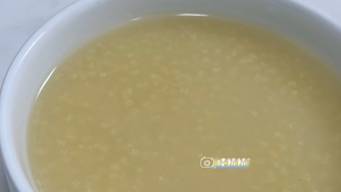 小米粥｜30分钟快速熬出米油的秘方