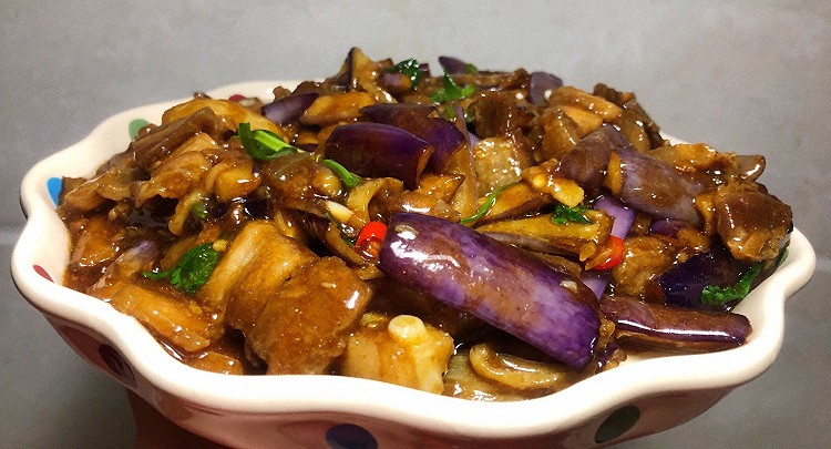 酱香茄子的做法