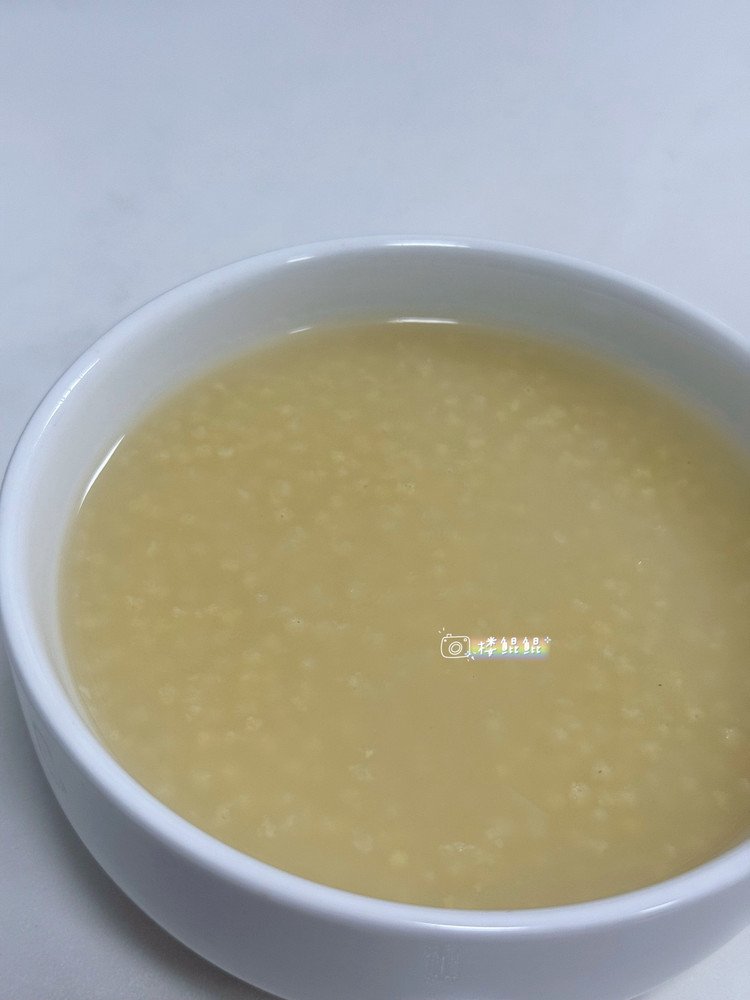 小米粥｜30分钟快速熬出米油的秘方的做法