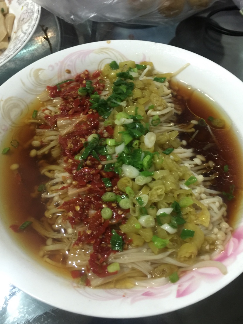 双椒金针菇的做法图解9