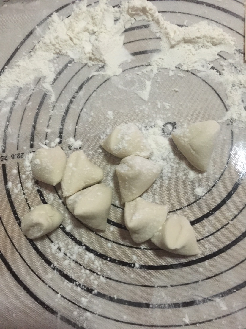 胡萝卜素蒸饺#船歌鱼水饺#的做法图解6