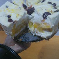 芒果橙汁慕斯蛋糕(6寸)的做法图解13