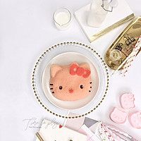超萌hello Kitty戚风蛋糕的做法图解14