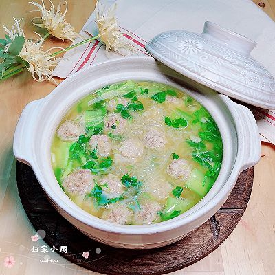 肉丸粉丝汤