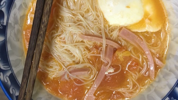 西红柿鸡蛋面