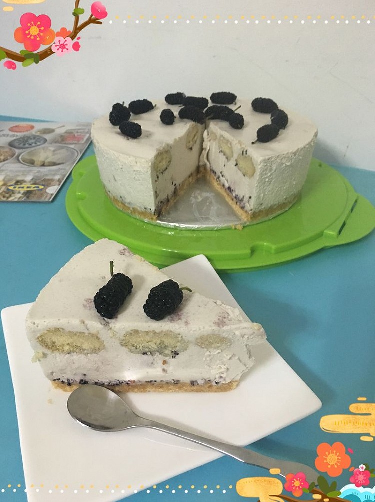 桑葚酸奶慕斯的做法