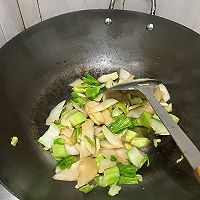 午餐萝卜焖牛腩炒芥菜头的做法图解8