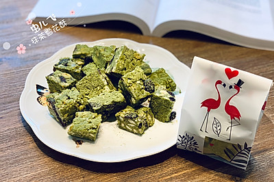 面包机也可以做网红抹茶雪花酥