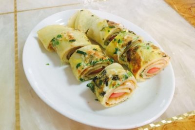 家庭版「鸡蛋卷饼」
