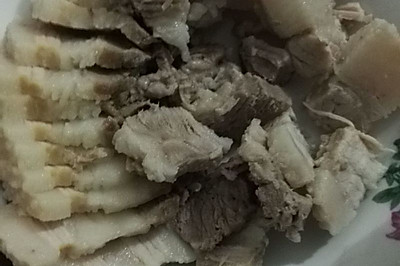 白切肉——浙江农家菜