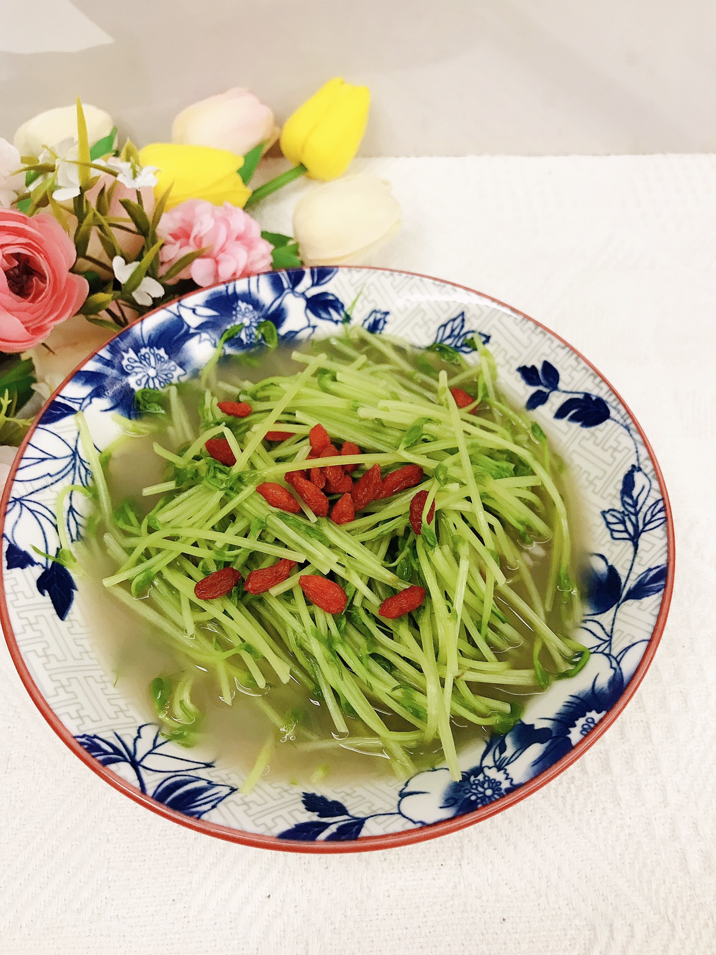 上汤豆苗怎么做 上汤豆苗的做法 豆果美食 上汤豆苗怎么做 上汤豆苗的做法 豆果美食