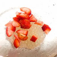 #夏日撩人滋味#草莓椰奶西米露的做法图解5