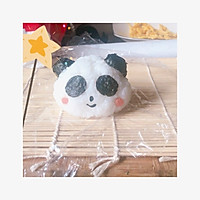 好好吃的小熊猫饭团寿司卷的做法图解15