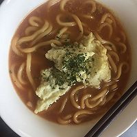懒人奶香咖喱乌冬的做法图解4