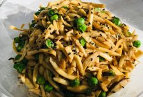 豌豆杏鲍菇的做法