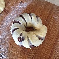 豆沙花式面包的做法图解8