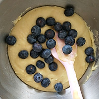 蓝莓椰香蛋糕的做法图解8
