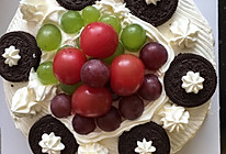 水果裱花蛋糕的做法