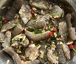 #金龙鱼橄榄油调和油520美食菜谱#挑战潮汕毒药，生腌濑尿虾的做法
