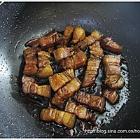 百叶结烧肉的做法图解4